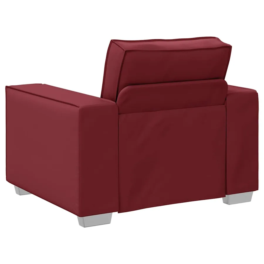 Fauteuil Bordeaux 100 cm Simili cuir - 3