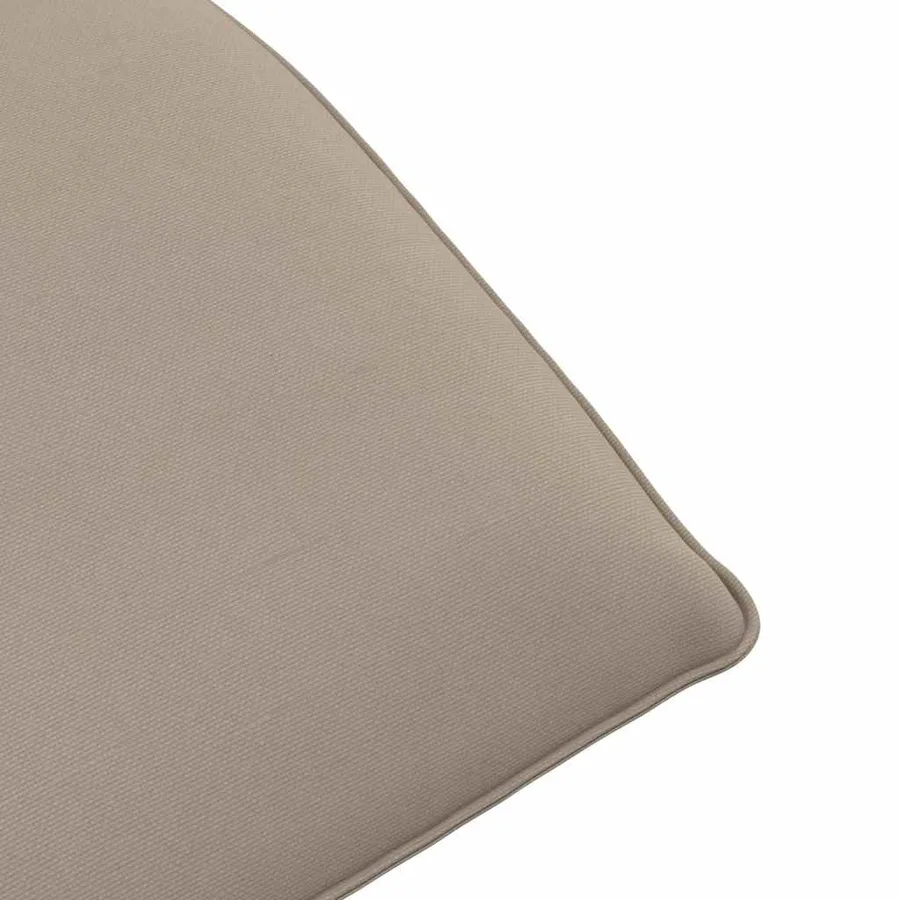 Transat pliant taupe 175 x 54 x 8,5 cm tissu Oxford - 9