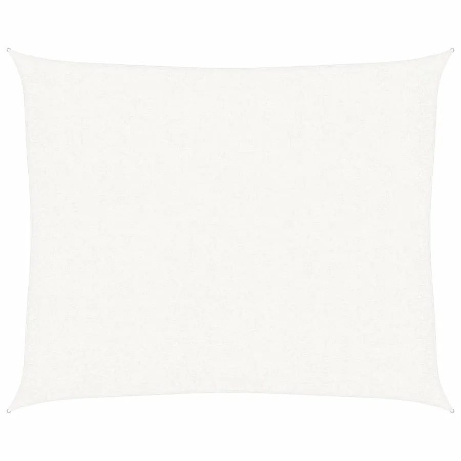 Voile d'ombrage 160 g/m² Blanc 2,5x3 m PEHD - 2