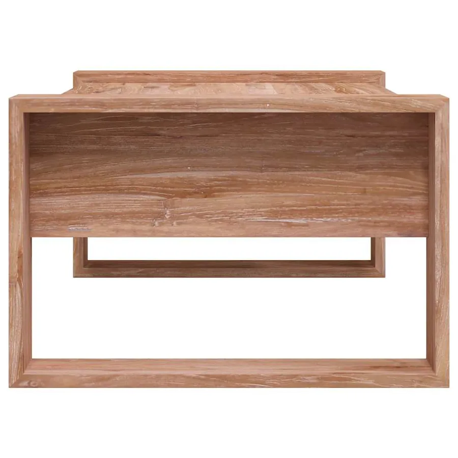 Table basse 110x60x40 cm Bois de teck massif - 5
