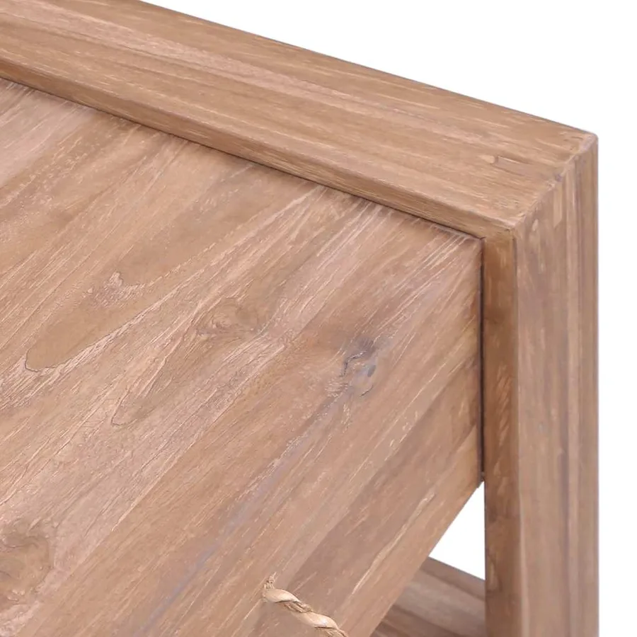 Table basse 110x60x40 cm Bois de teck massif - 8