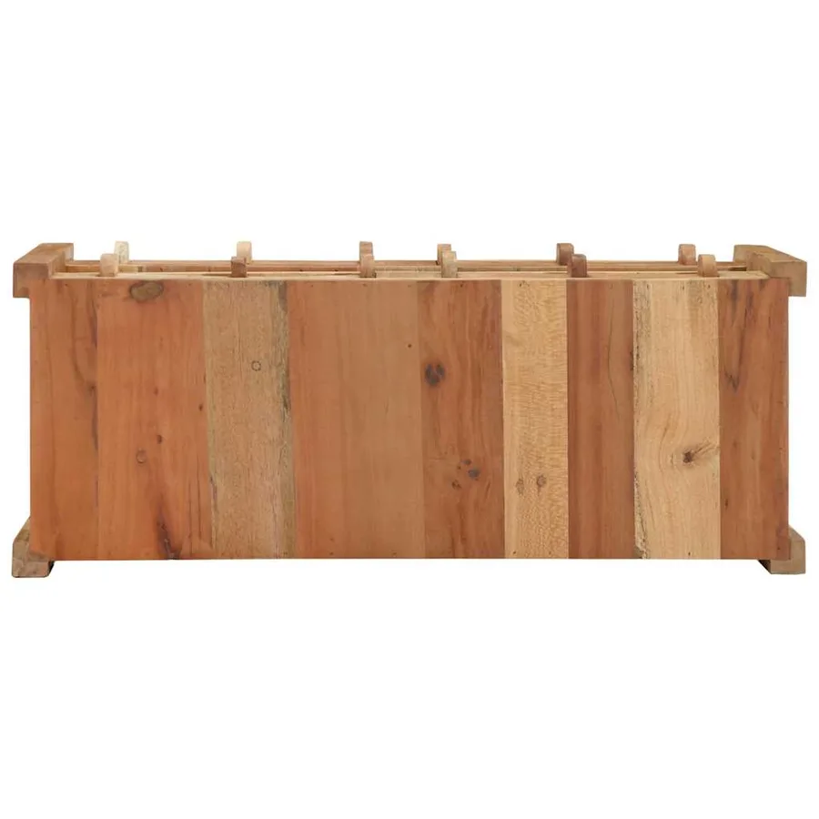 Meuble TV Marron 83 x 33 x 46 cm Bois Recyclé Solide - 7