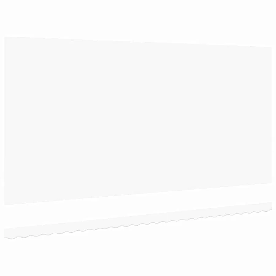Toile de rechange pour auvent Blanc 6 × 3,5 m Polyester - 4