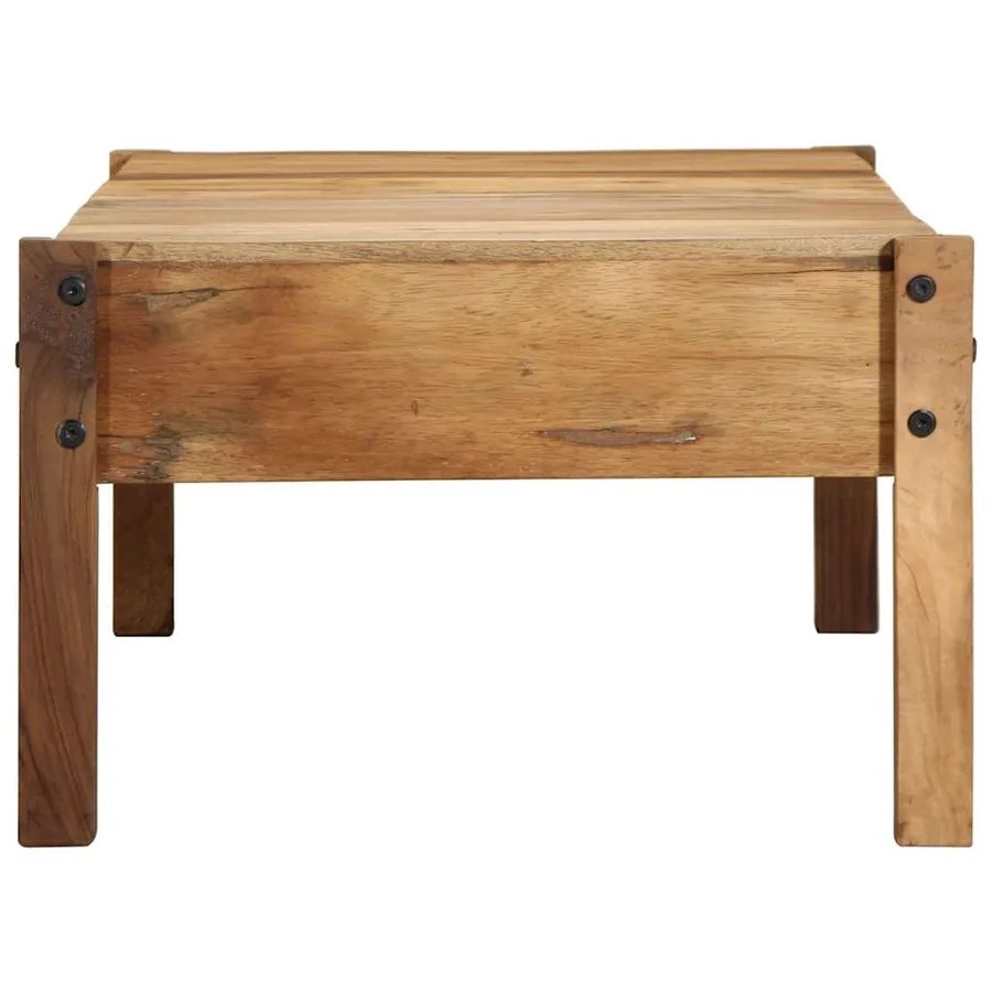 Table basse Marron 110 x 54 x 35 cm Bois Recyclé Solide - 5