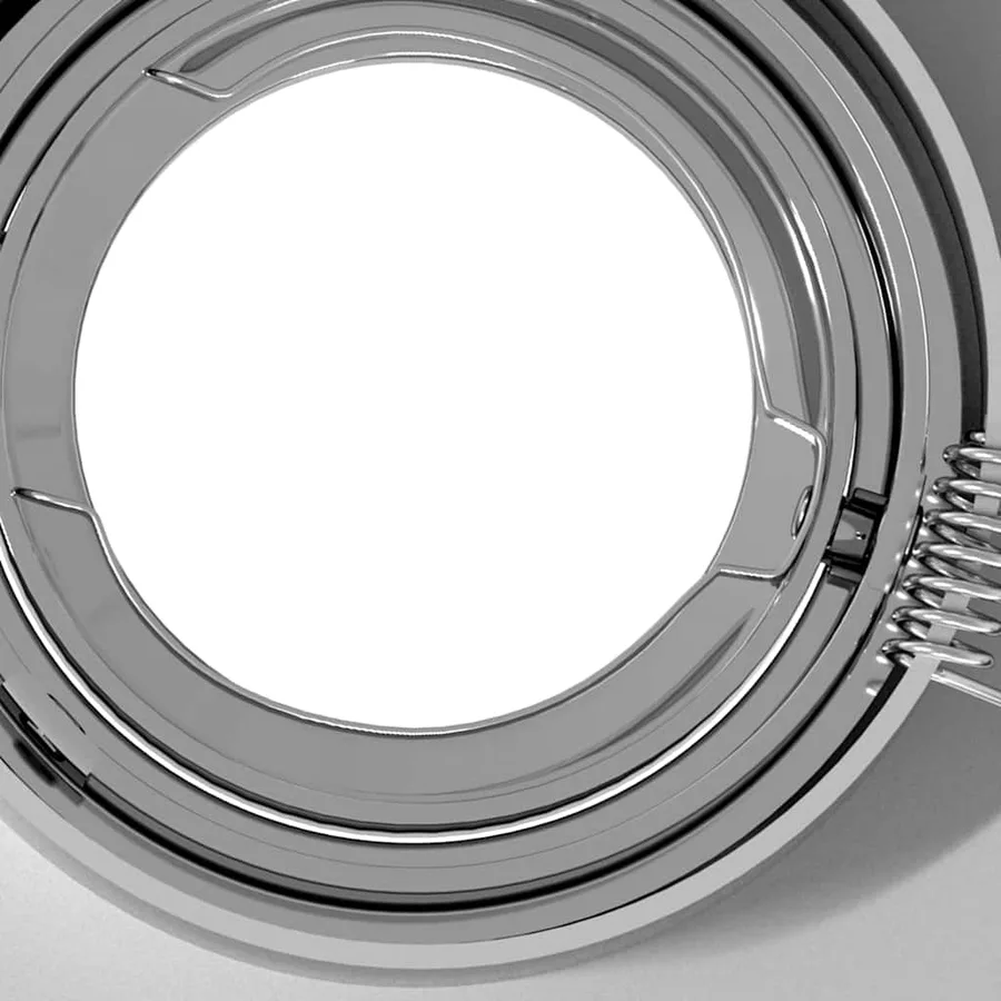 Projecteur 24 pcs Argenté 9 x 9 x 2 cm Aluminium - 9