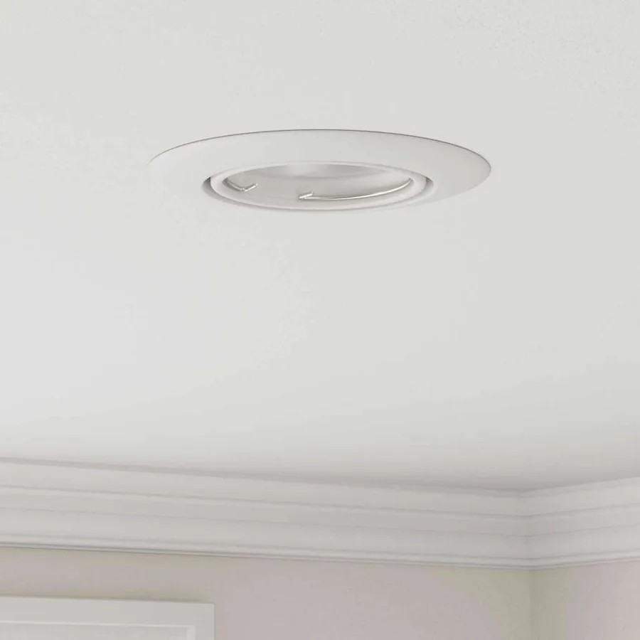 Projecteur 12 pcs Blanc 9 x 9 x 2,5 cm Métal