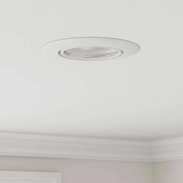 Projecteur 12 pcs Blanc 9 x 9 x 2,5 cm Métal