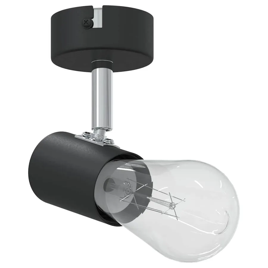 Spot de plafond Noir 6,5 x 6 x 11,5 cm Métal - 3
