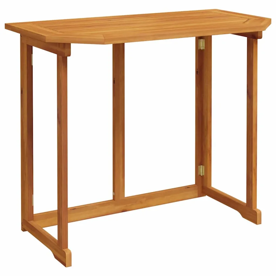 Ensemble de banc de jardin 2 pcs Marron Bois d'Acacia Massif - 5