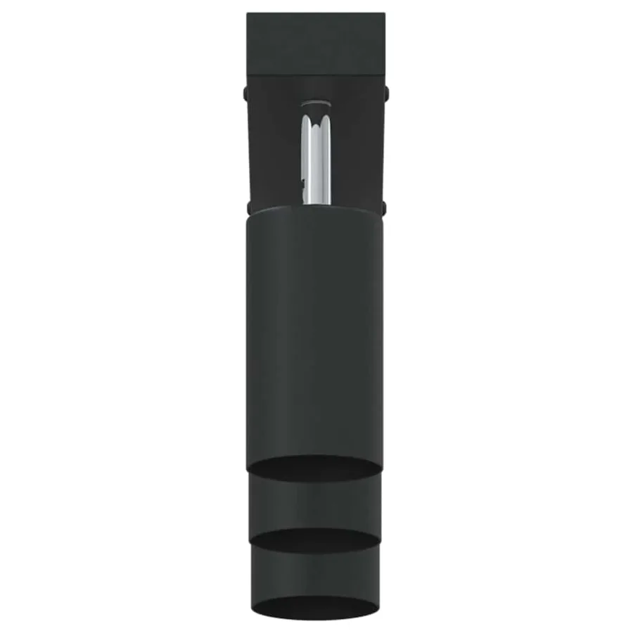 Spot de plafond avec des projecteurs Noir 38 x 6 x 16 cm Métal - 7