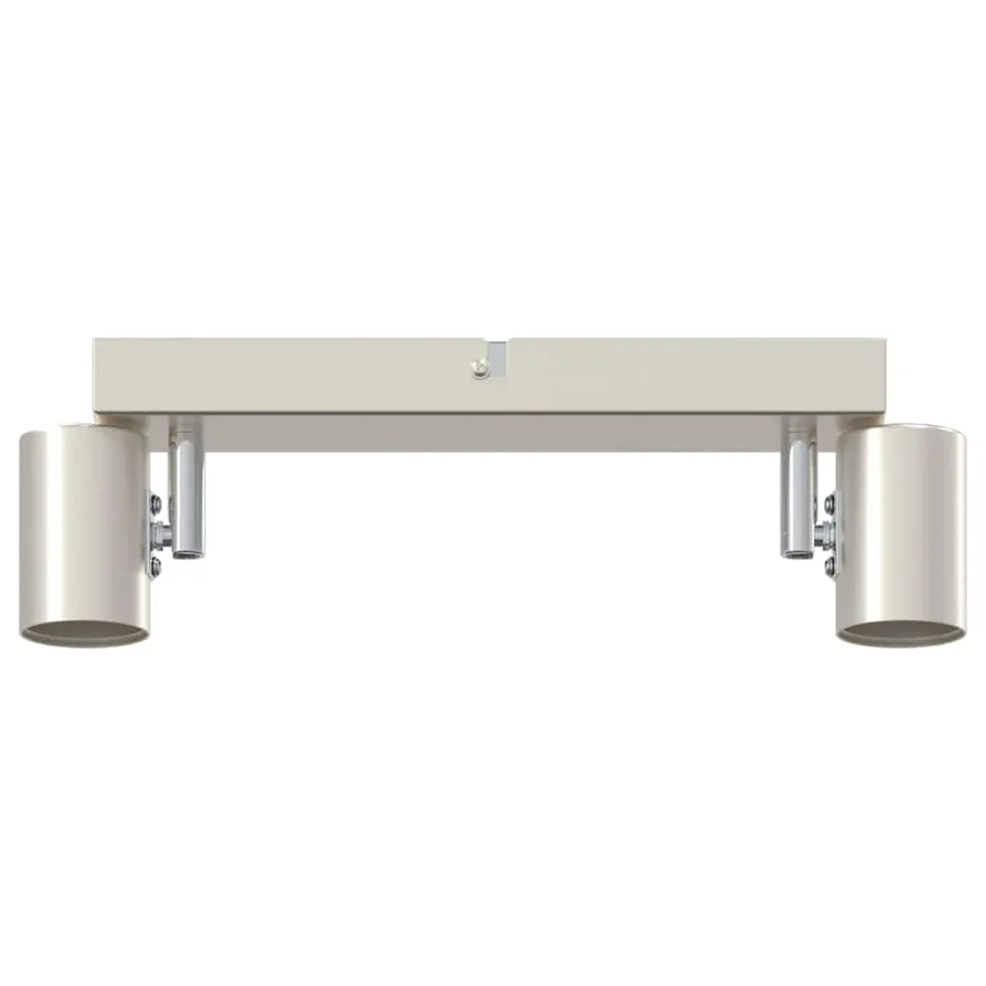 Spot de plafond Nickel 26 x 6,5 x 11,5 cm Métal - 6