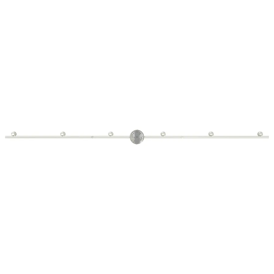 Spot de plafond Nickel 176,5 x 9,5 x 14 cm Acier - 9