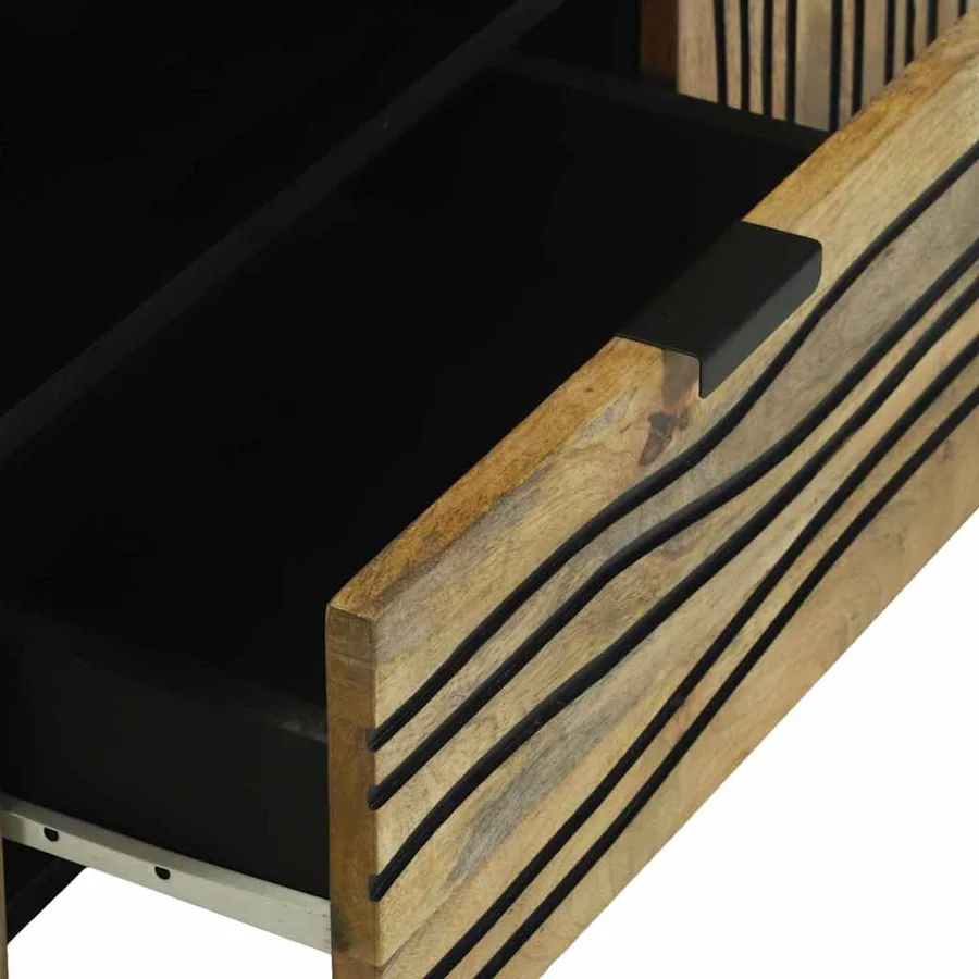 Unites TV avec tiroir Marron 105 x 33 x 46 cm Bois d'ingénierie - 7