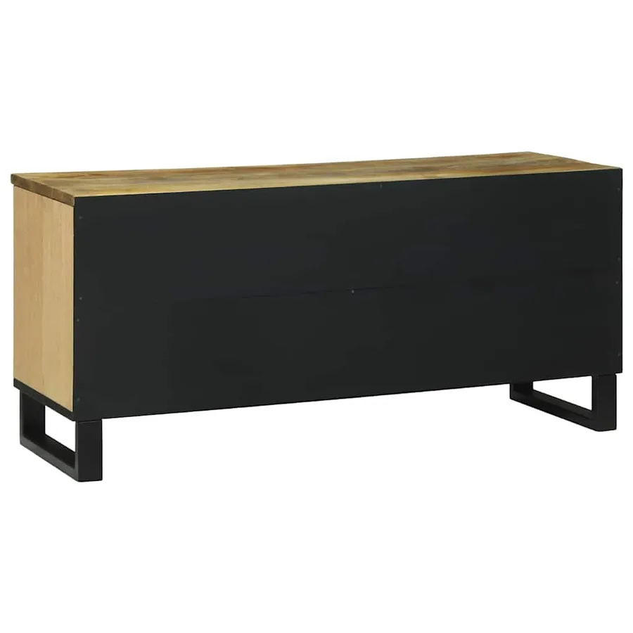 Unites TV avec tiroir Marron 105 x 33 x 46 cm Bois d'ingénierie - 5