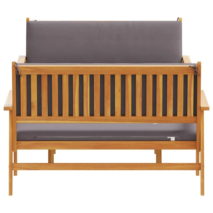 Ensemble de canapé de jardin 3 pcs Marron 120 x 65,5 x 79 cm - 7