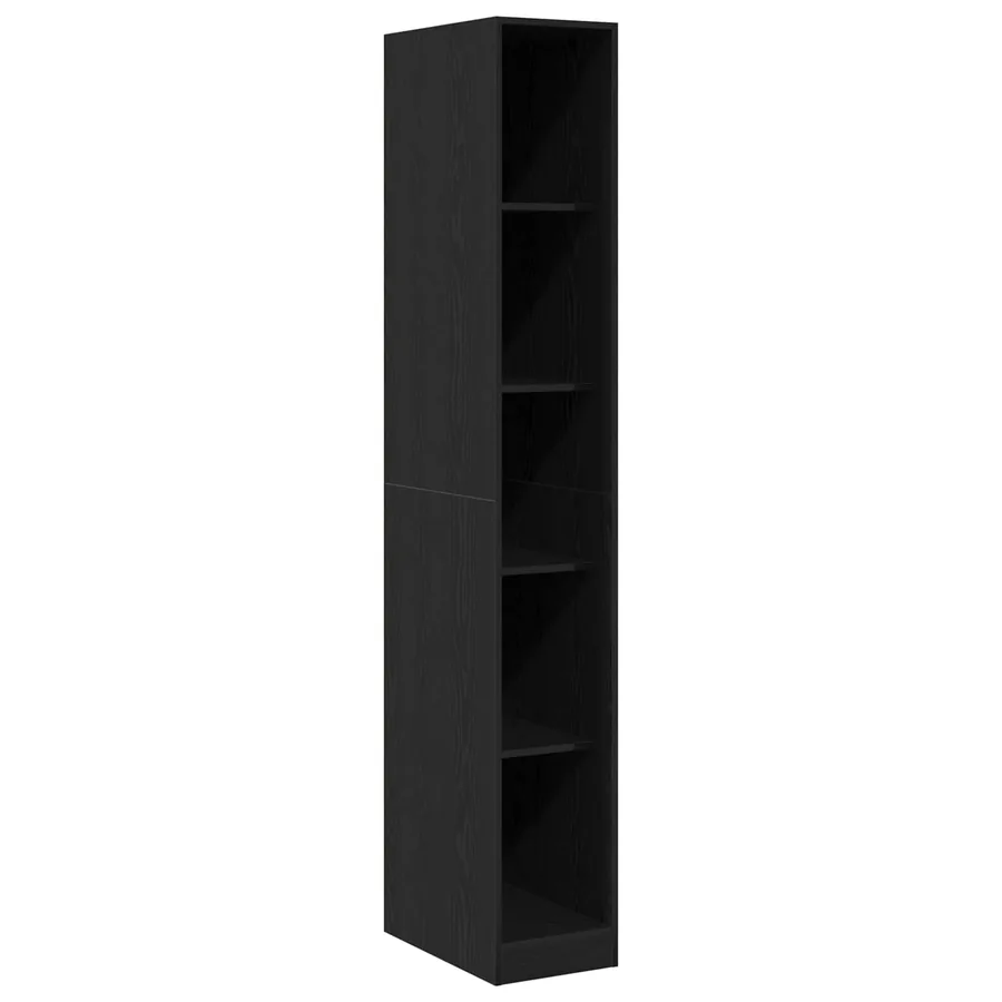 Armoire Chêne noir 30 x 50 x 200 cm Bois d'ingénierie