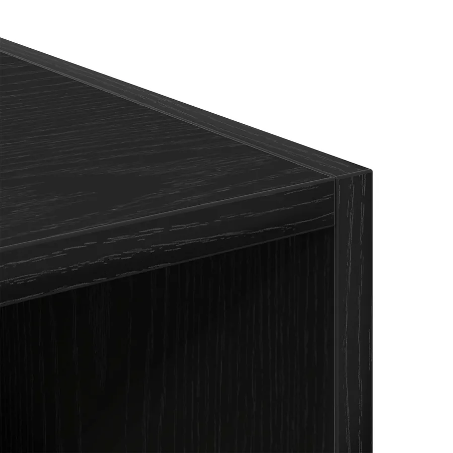 Armoire Chêne noir 30 x 50 x 200 cm Bois d'ingénierie - 6