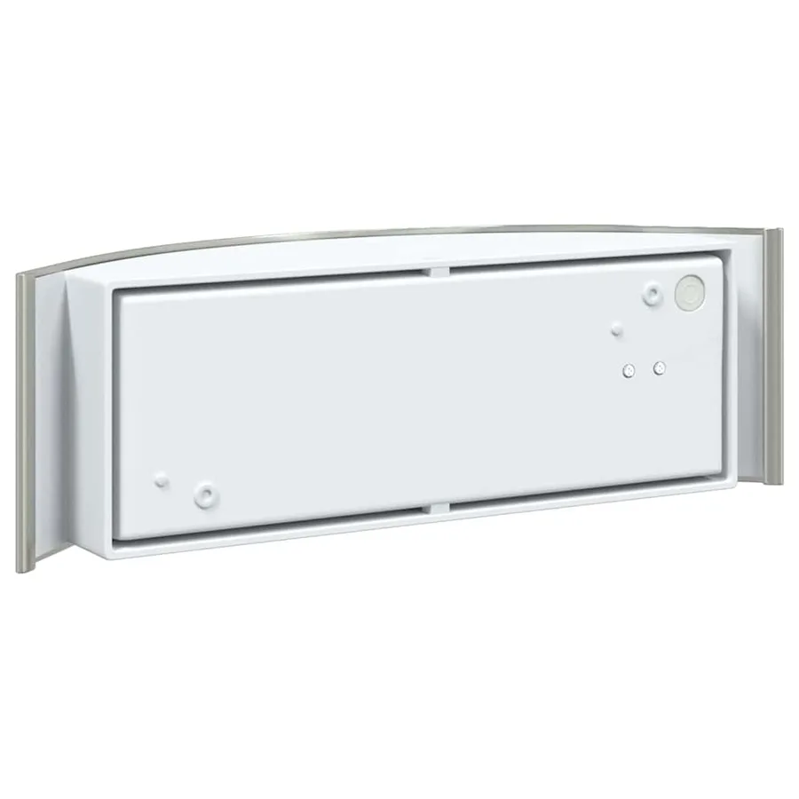 Applique Murale Extérieure 2 pcs Argenté 32 x 10 x 10 cm - 7