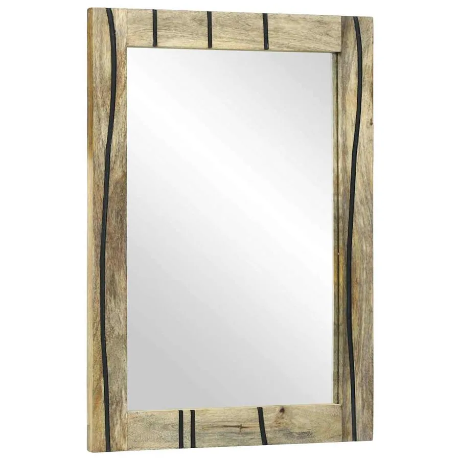 Miroir de salle de bain Rectangulaire Naturel 50 x 2,5 x 70 cm