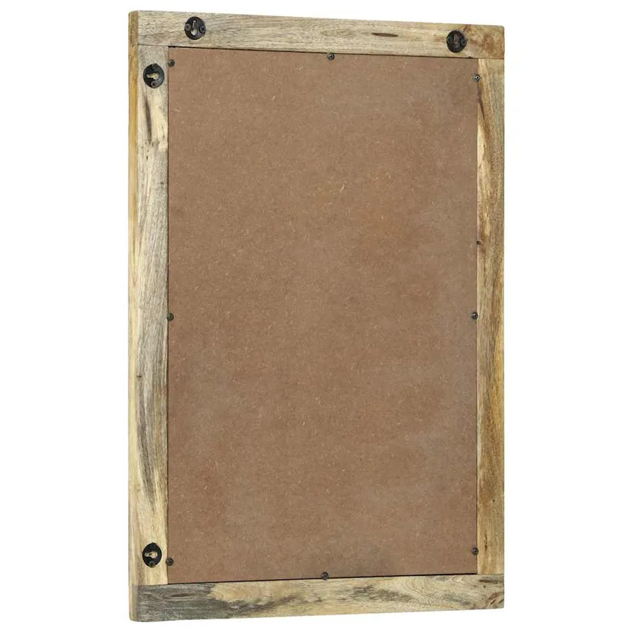 Miroir de salle de bain Rectangulaire Naturel 50 x 2,5 x 70 cm - 3