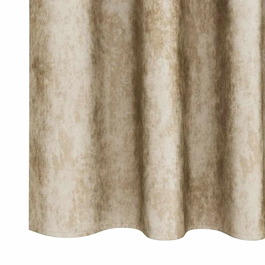 Rideaux en velours 2 pcs Crème 245 x 140 cm Velours - 6