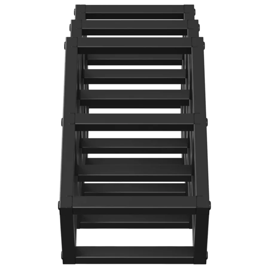 Étagère à vin Chêne noir 63 x 16,5 x 25 cm - 6