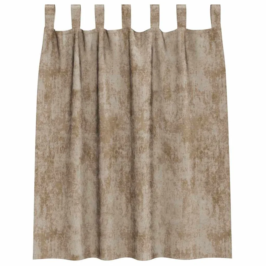 Rideaux en velours 2 pcs Champagne 140 x 140 cm Velours - 4