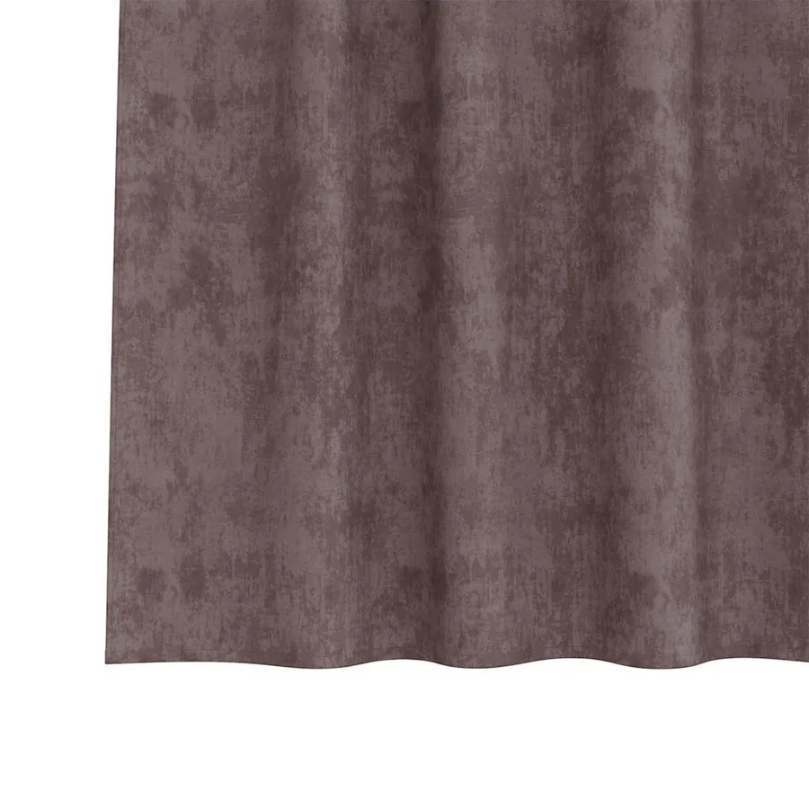 Rideaux en velours 2 pcs Marron 175 x 140 cm Velours - 6