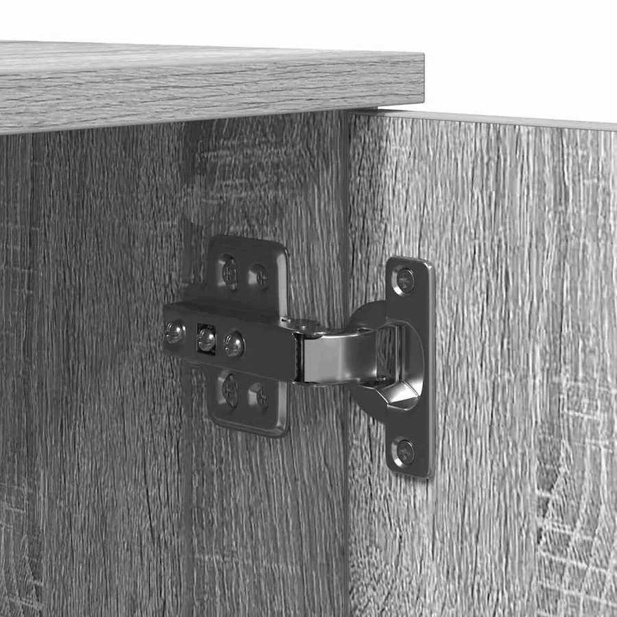 Armoire de rangement 2 pcs Gris Sonoma 127 x 41 x 40 cm - 12