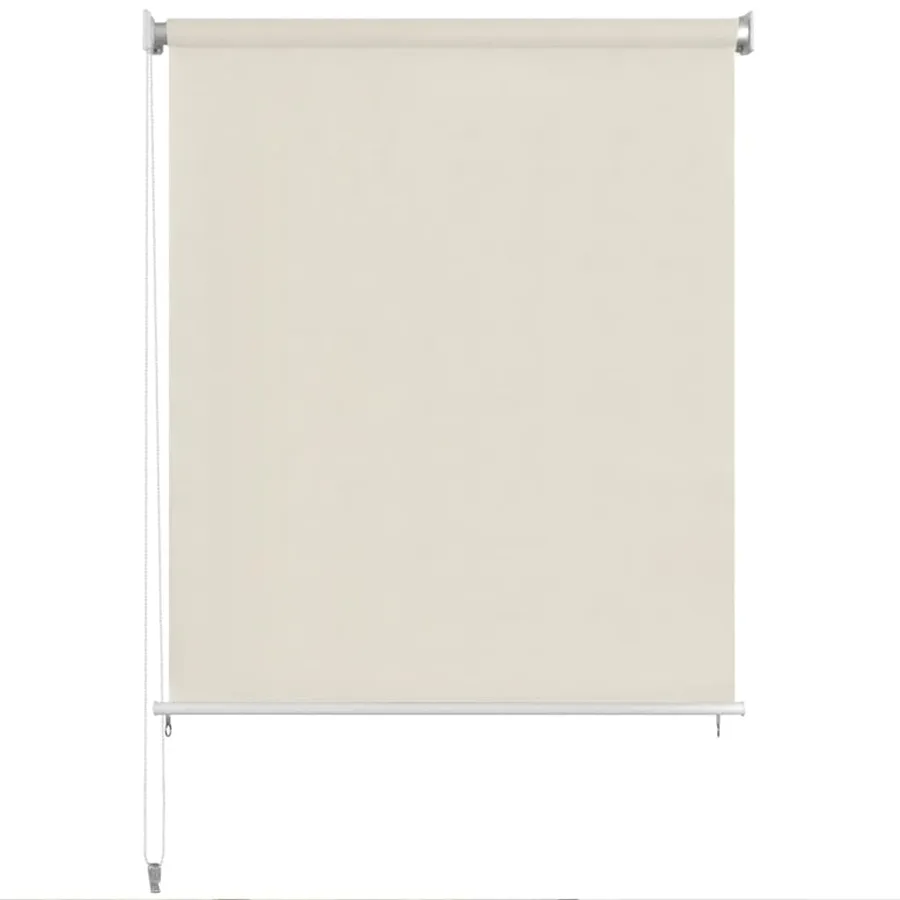 Store roulant d'extérieur 185 (l) x 230 (H) cm crème - 2