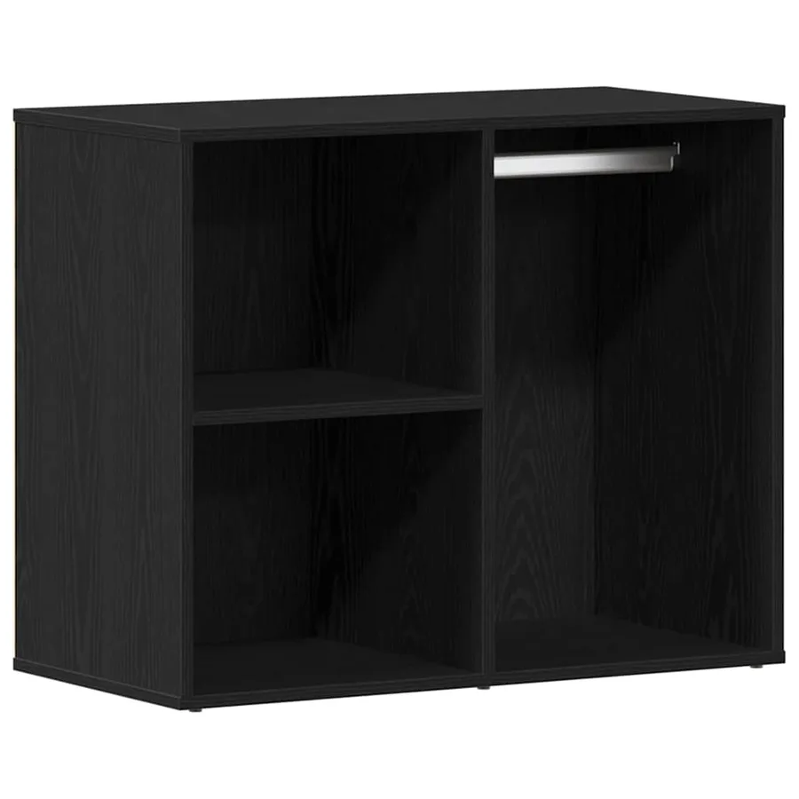 Ensemble de table de maquillage LED avec tiroir Chêne noir - 9