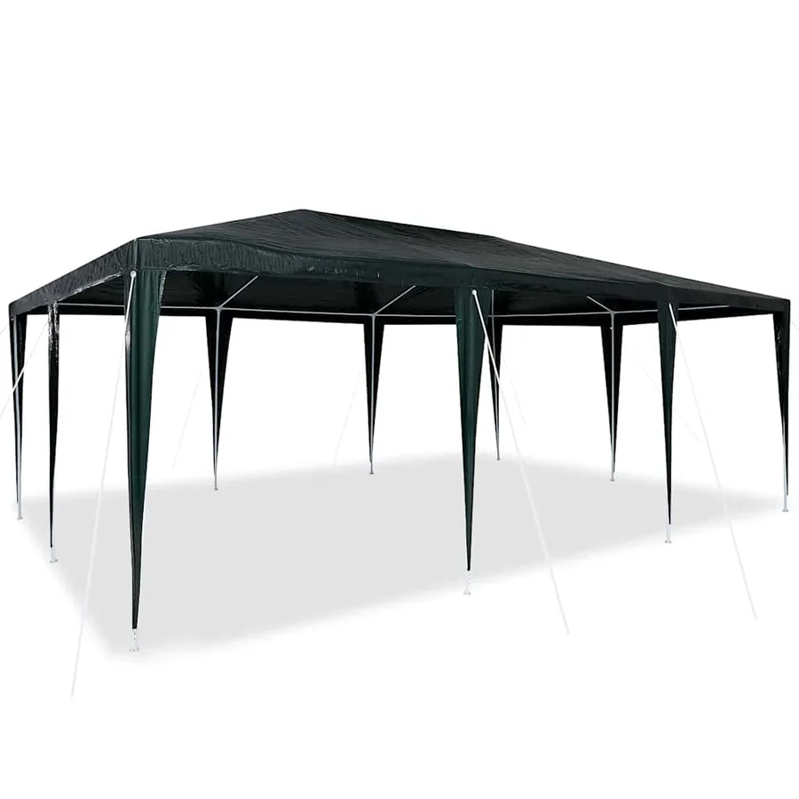 Tente de fête Vert 600 x 400 x 266 cm Polyéthylène et acier - 3