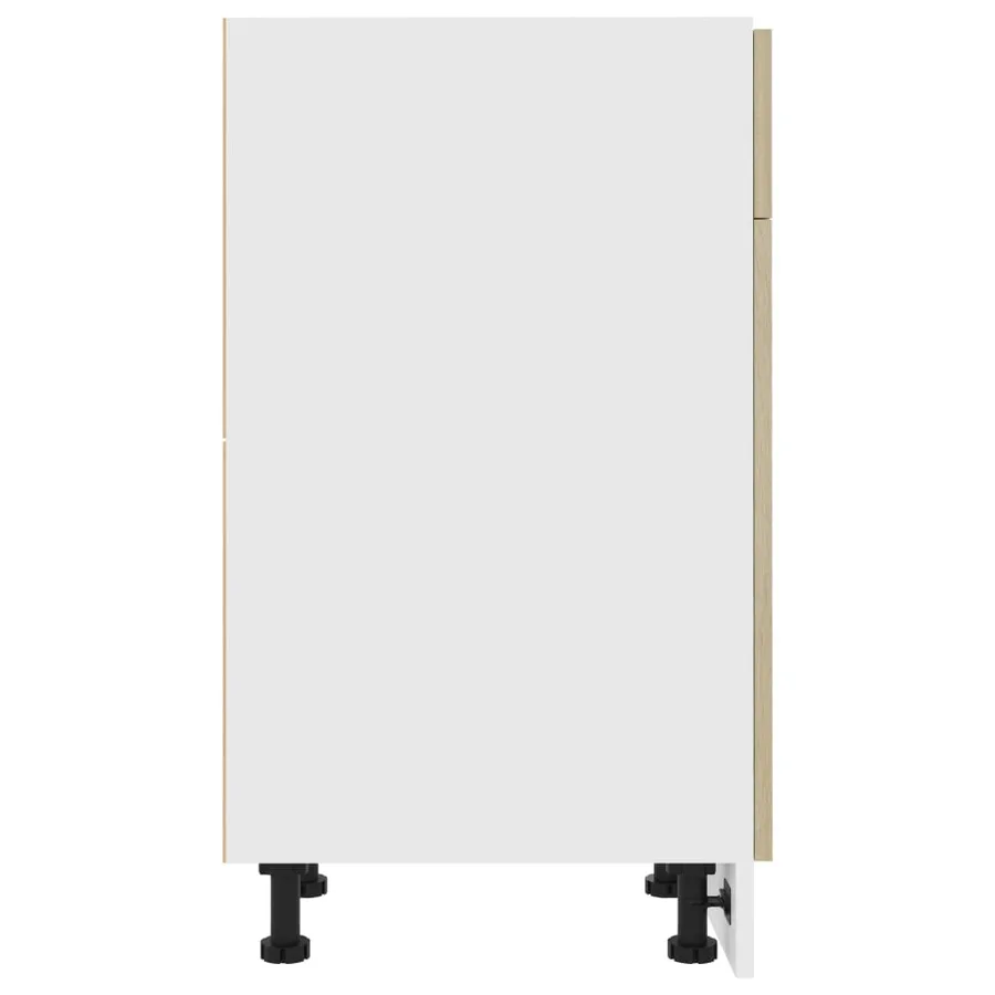 Armoire à tiroirs inférieure "Lyon" Chêne Sonoma 50 x 46 x 81,5 cm Bois d'ingénierie - 8
