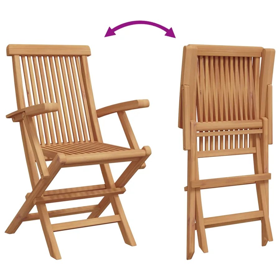 Ensemble de salle à manger pour jardin 3 pcs Marron - 6