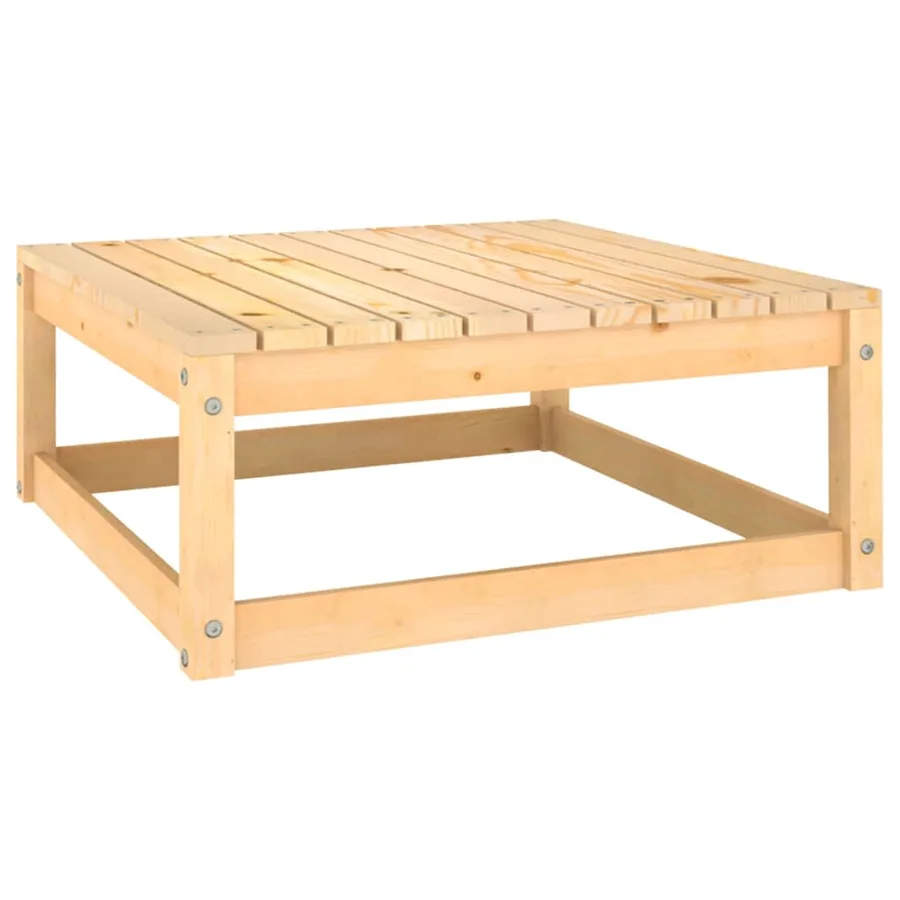 Salon de jardin 3 pcs bois de pin massif - 6