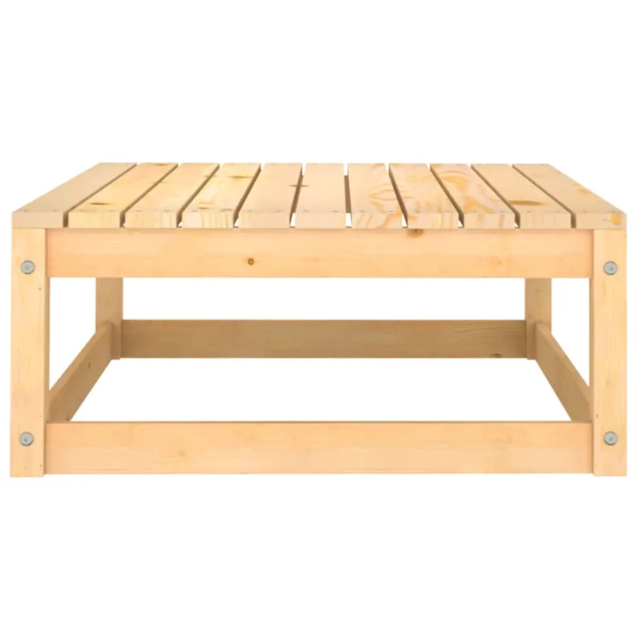 Salon de jardin 3 pcs bois de pin massif - 7