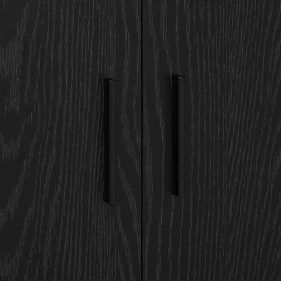 Armoire de rangement 2 pcs Chêne noir 108 x 41 x 40 cm - 11