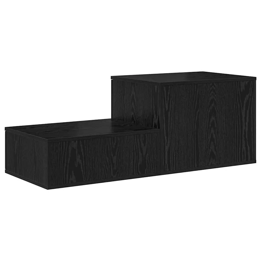 Armoire de rangement 2 pcs Chêne noir 108 x 41 x 40 cm - 9