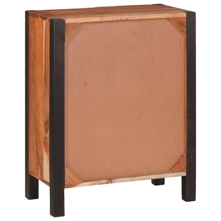 Buffet Marron 55 x 30 x 75 cm Bois d'Acacia Massif - 7