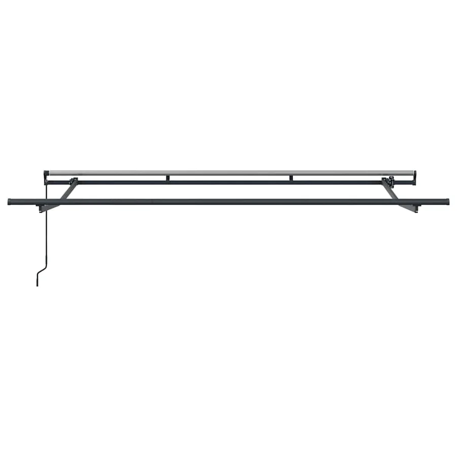 Cadre d'auvent Anthracite 3,5 x 2 m Métal - 4