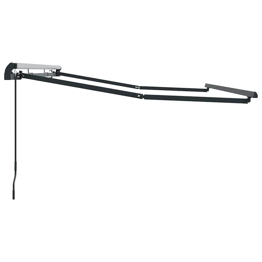Cadre d'auvent Anthracite 3,5 x 2 m Métal - 5