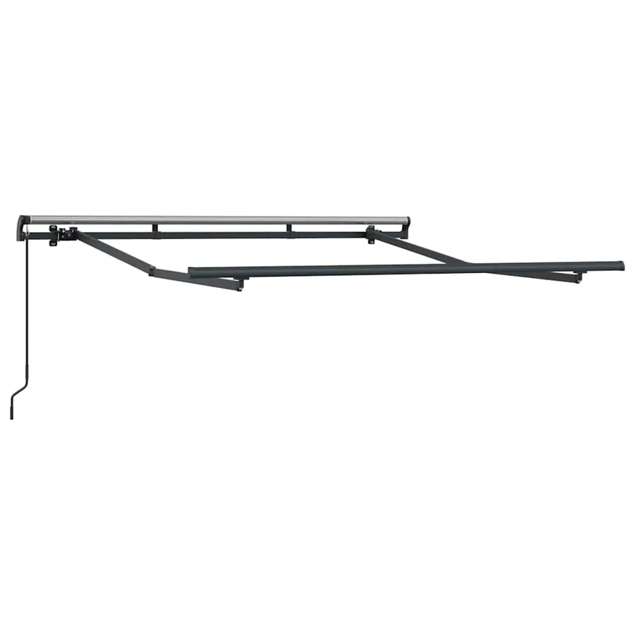 Cadre d'auvent Anthracite 2,5 x 2 m Métal - 2