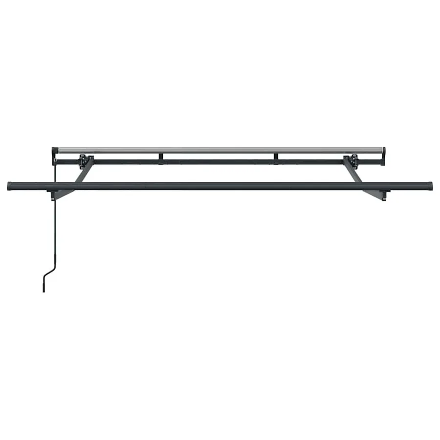 Cadre d'auvent Anthracite 2,5 x 2 m Métal - 4