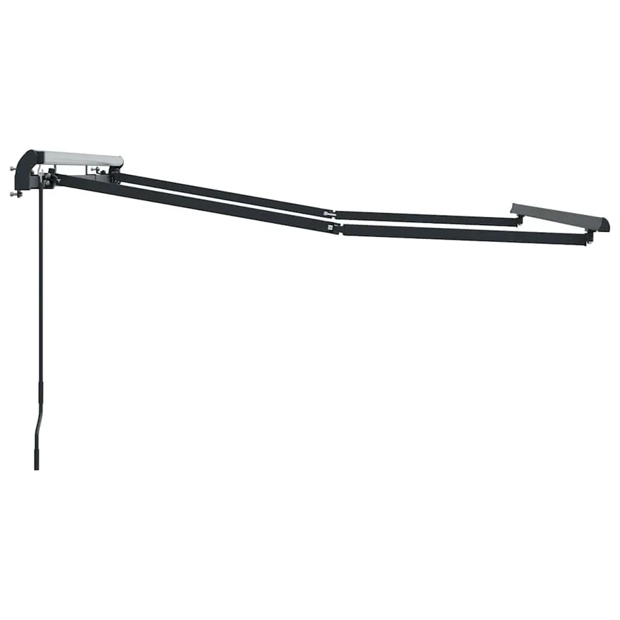 Cadre d'auvent Anthracite 2,5 x 2 m Métal - 5