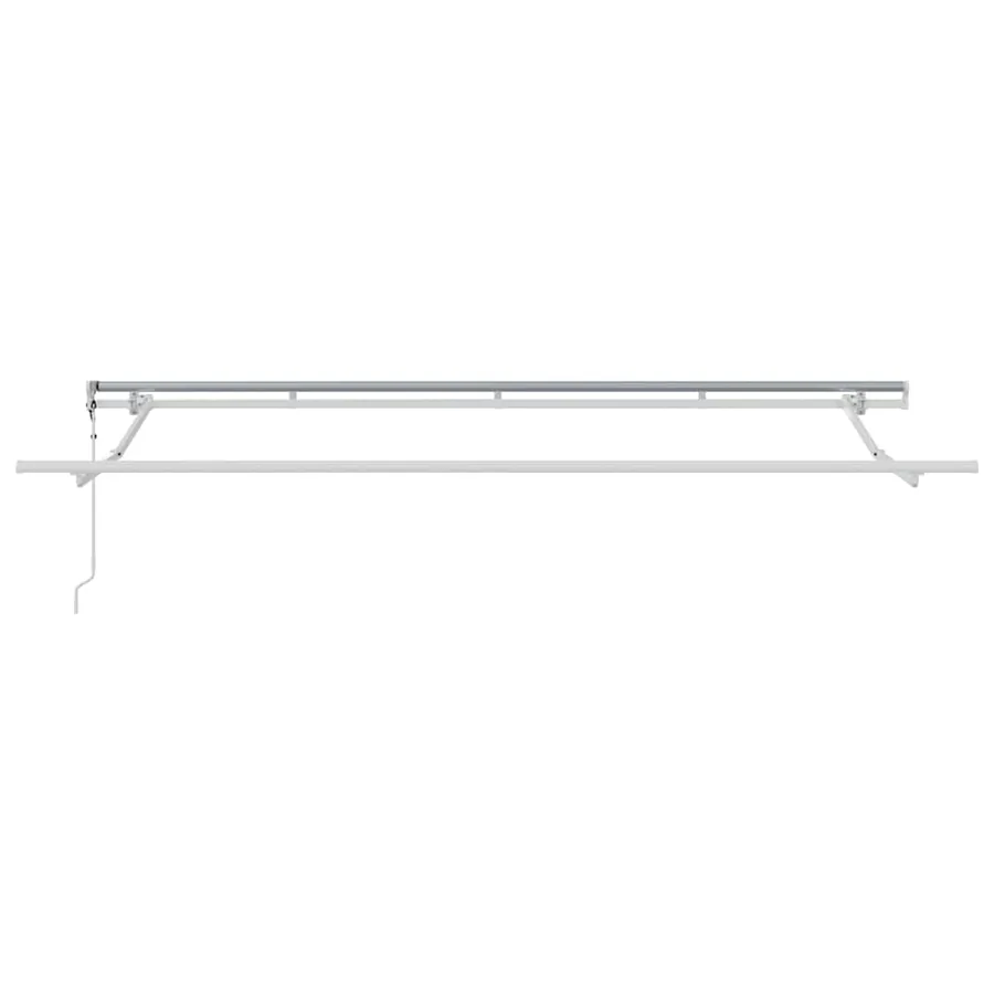 Auvent Rétractable Jaune 350 x 200 cm tissu - 6