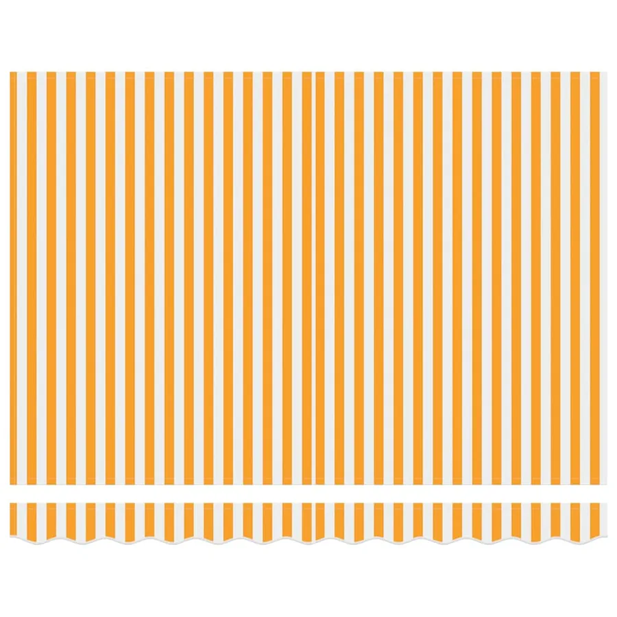 Auvent Rétractable Jaune 300 x 200 cm tissu - 6