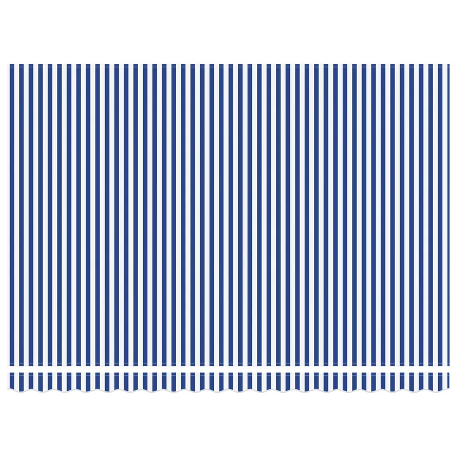 Cadre d'auvent Bleu et Blanc 450 × 300 cm - 6