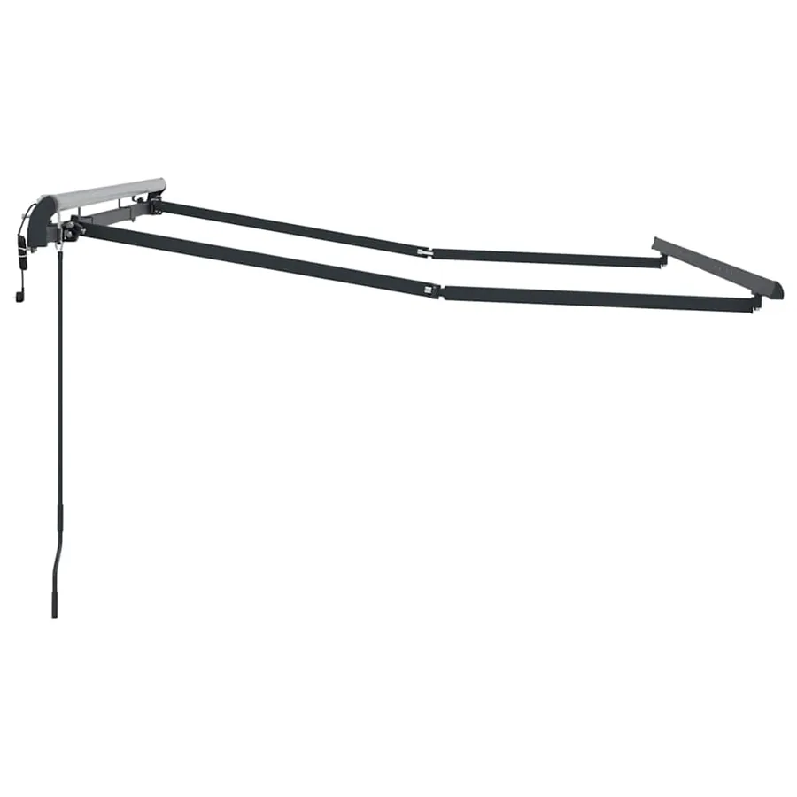 Cadre d'auvent Anthracite 2,5 x 2 m Métal - 5