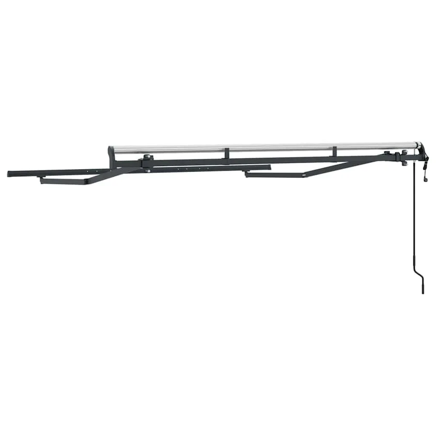 Cadre d'auvent Anthracite 2,5 x 2 m Métal - 6