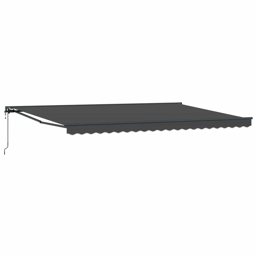 Cadre d'auvent Anthracite 500 × 300 cm - 2